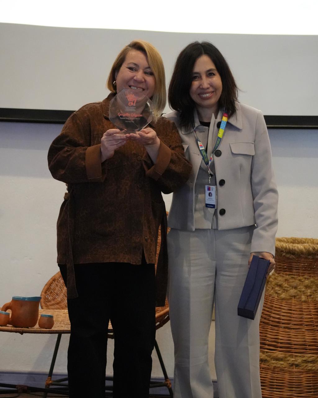 gisella olguin guardian de la memoria marera, entrega FIA